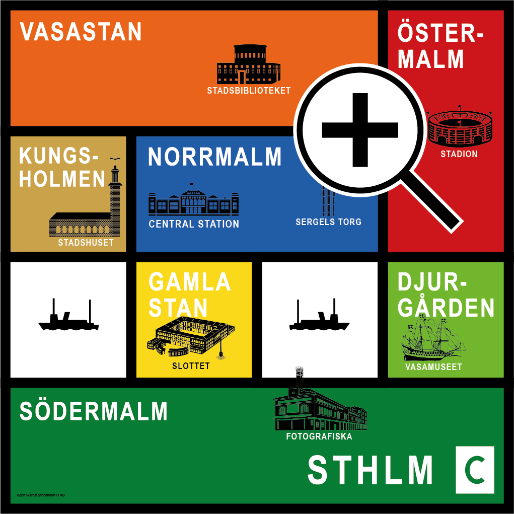 Öppna tunnelbanekartan
